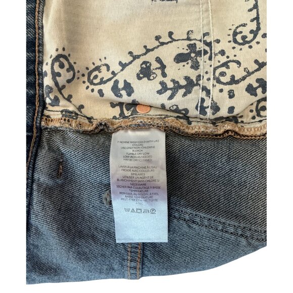 We The Free Tinsley Baggy Straight Jeans • Hazey Blue • 29 • NWOT (Altered) - Picture 4 of 12